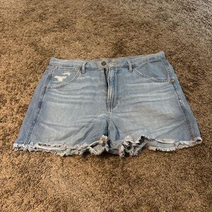 American Eagle Outfitters Light Blue Jean Shorts